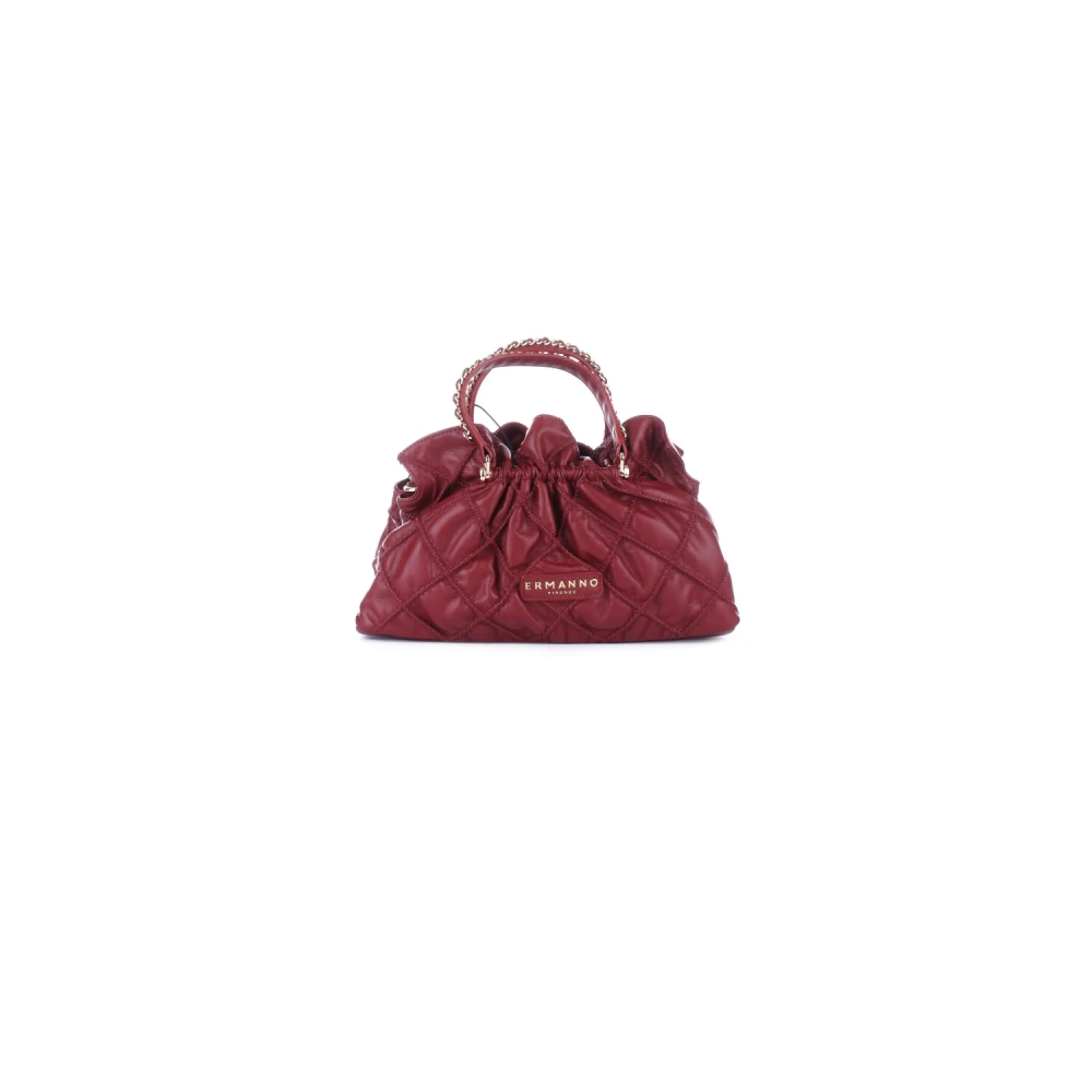 Ermanno Scervino Logo Voorzijde Afneembare Schoudertas Red Dames