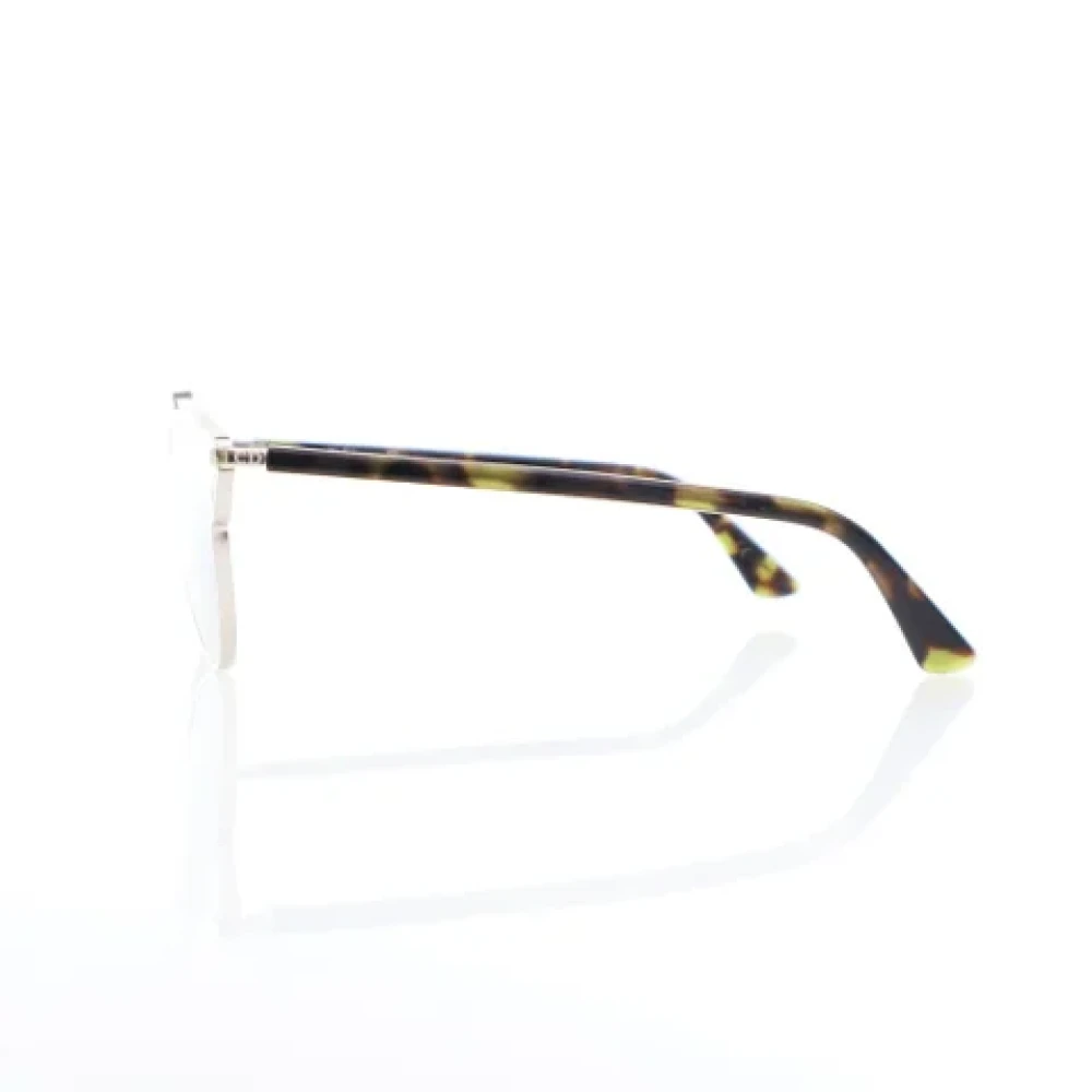 Dior Vintage Pre-owned Metal sunglasses Blue Dames