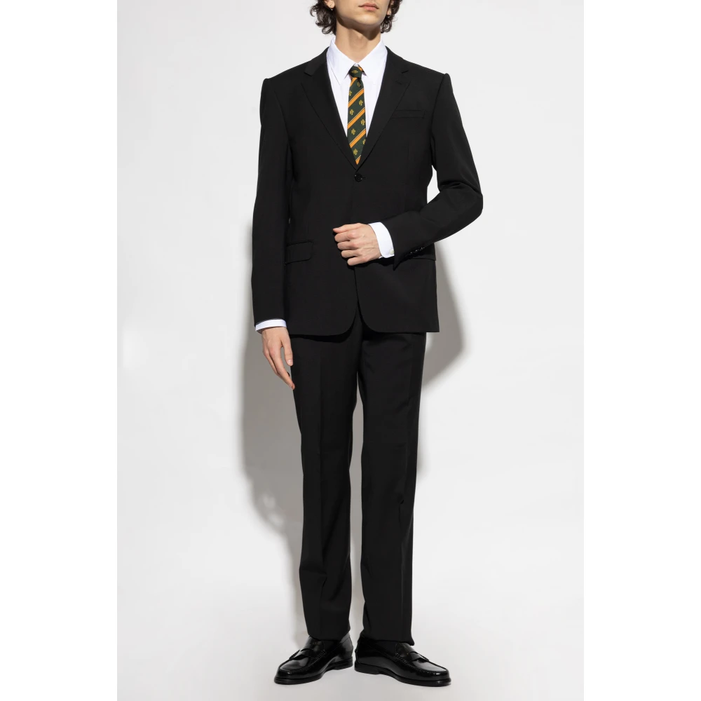 Emporio Armani Wollen pak Black Heren
