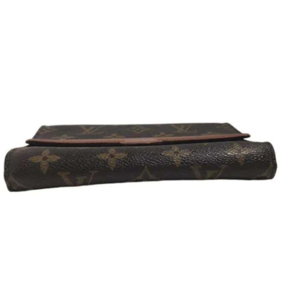 Louis Vuitton Vintage Pre-owned Canvas clutches Brown Dames