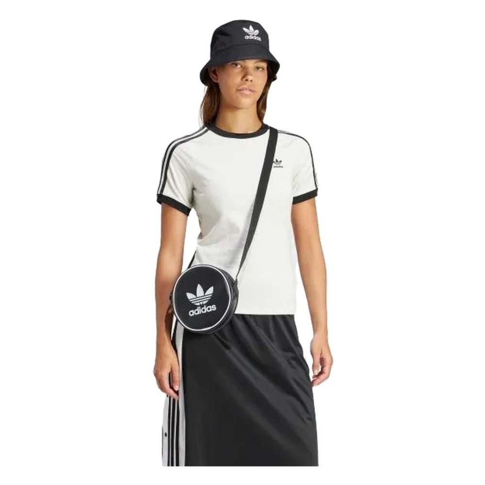 Adidas 3 S Rgln Teewhtmel T-shirt White Dames