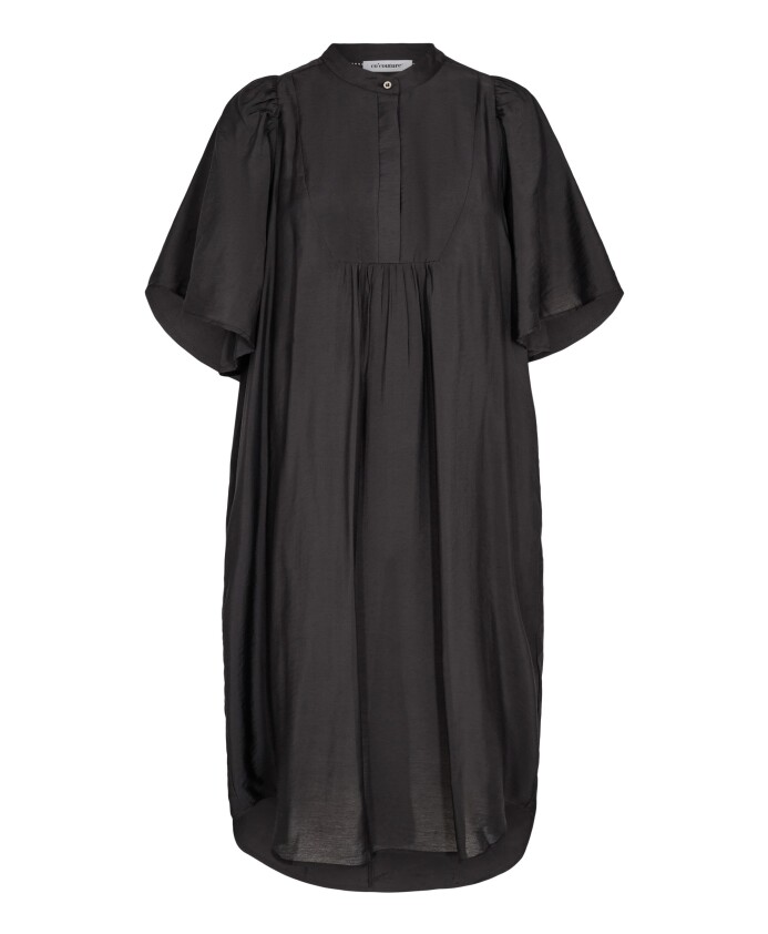 robe-midi-boutonnee-a-col-en-v