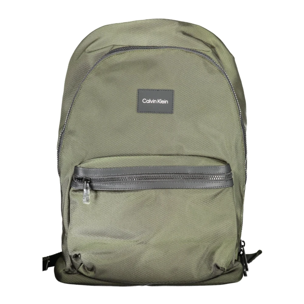 Calvin Klein Men's Green Backpack With Laptop Compartt