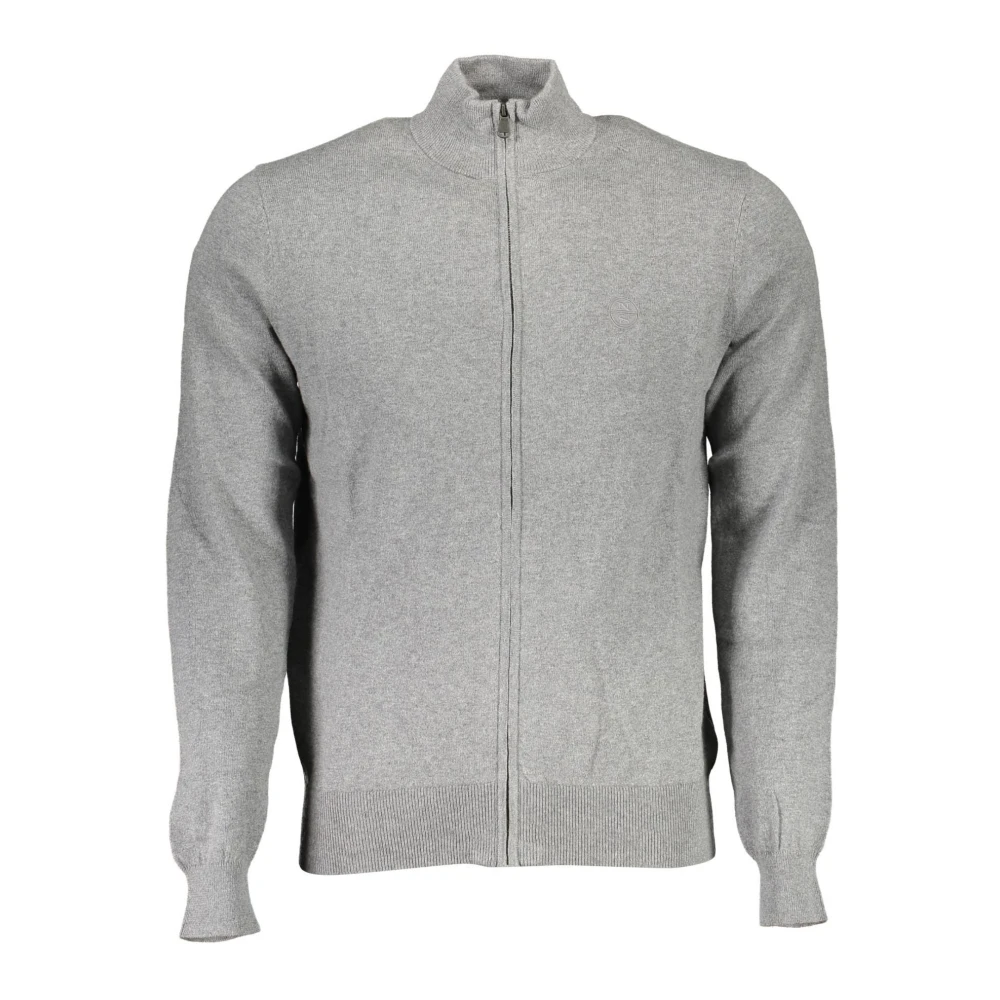 North Sails Men's Gray Cardigans - Cardigans - 2XL - Knitwear