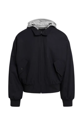 Hooded Wool Jacket