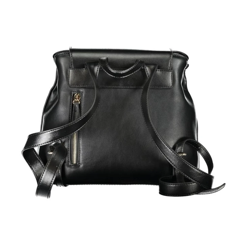 Valentino by Mario Valentino Zwarte Rugzak met Meerdere Compartimenten Black Dames