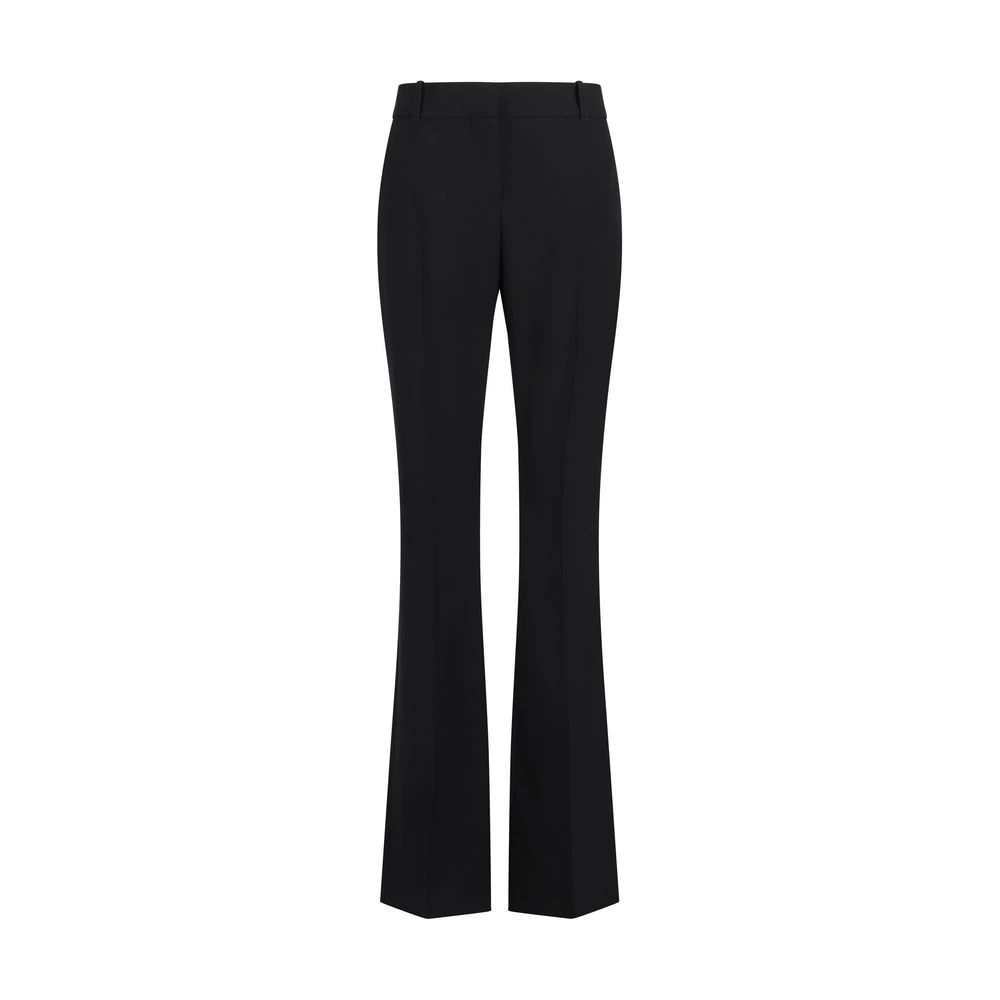 Alexander mcqueen Monochrome Wollen Broek Black Dames