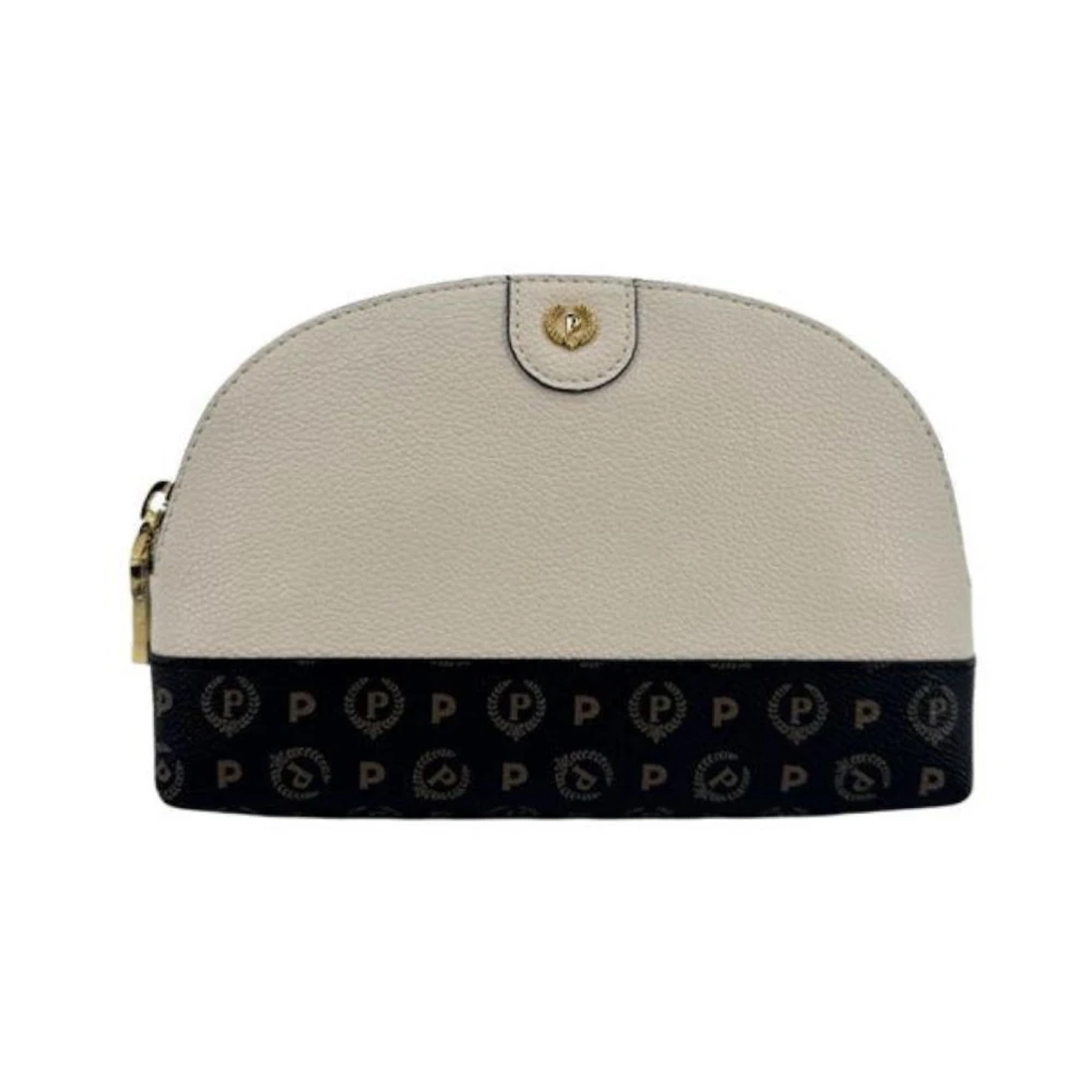 Pollini Women's White Toilet Bags, One Size, Mini Pochette