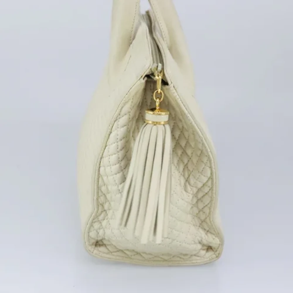 Bally Pre-owned Leather handbags Beige Dames