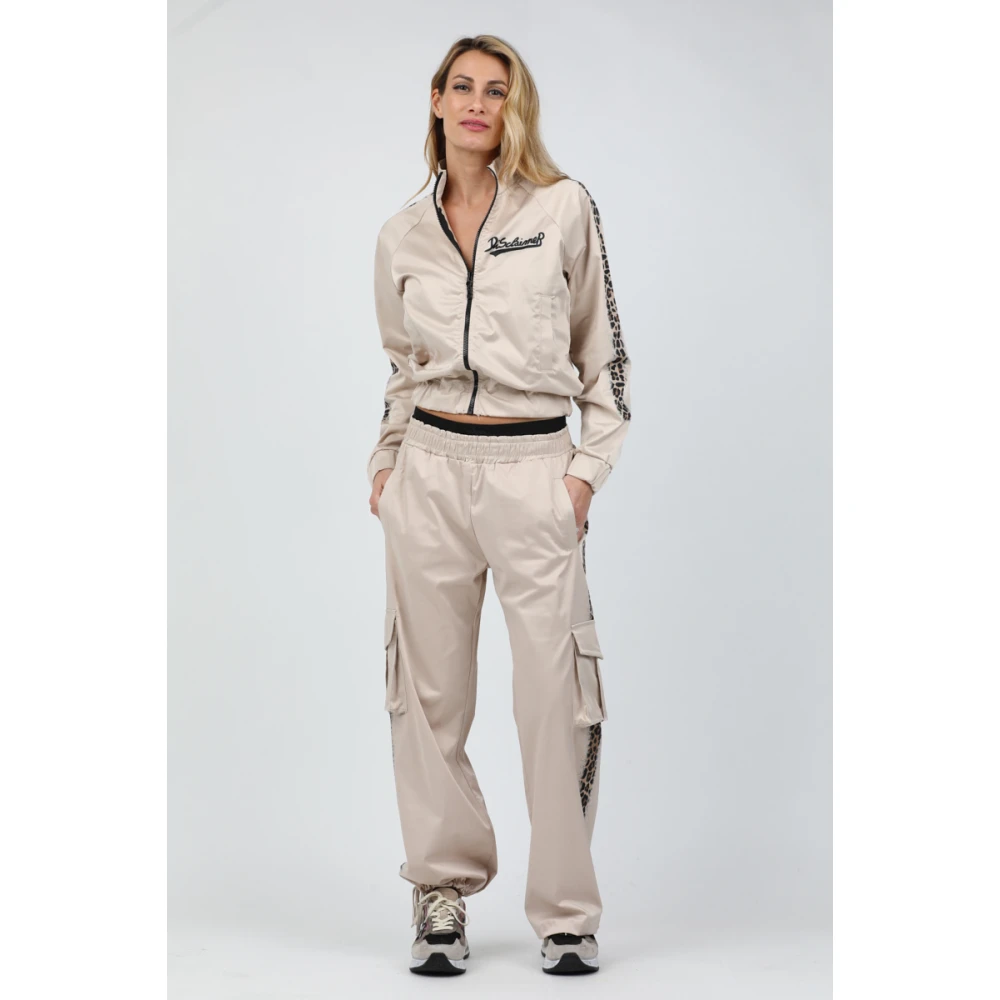 Disclaimer Wide Trousers White Dames