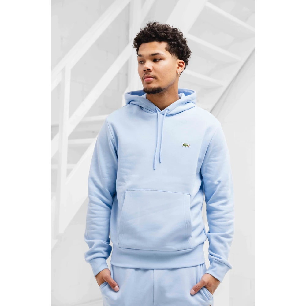 Lacoste Hoodie Trainingspak Blue Heren