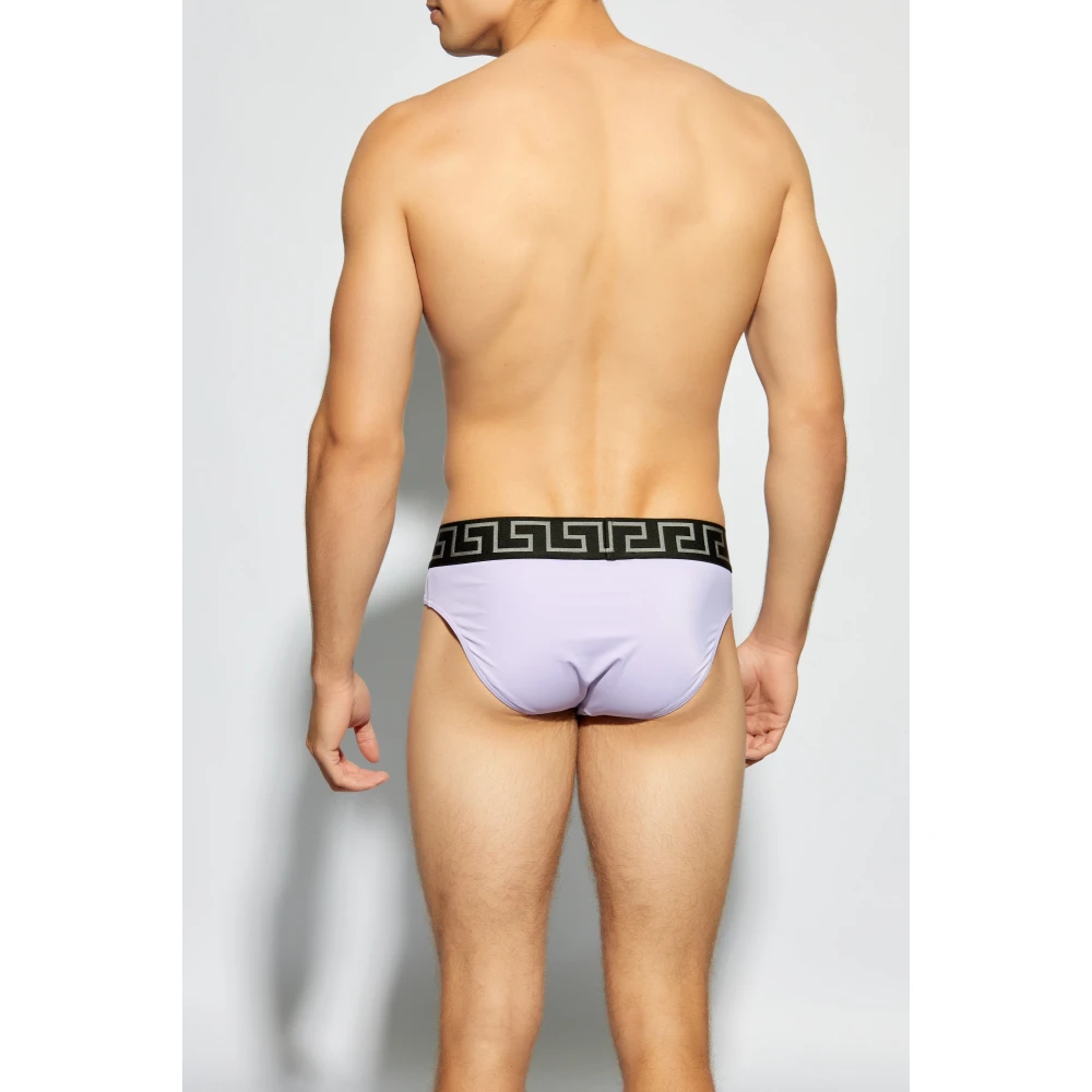 Versace Zwembroek Purple Heren