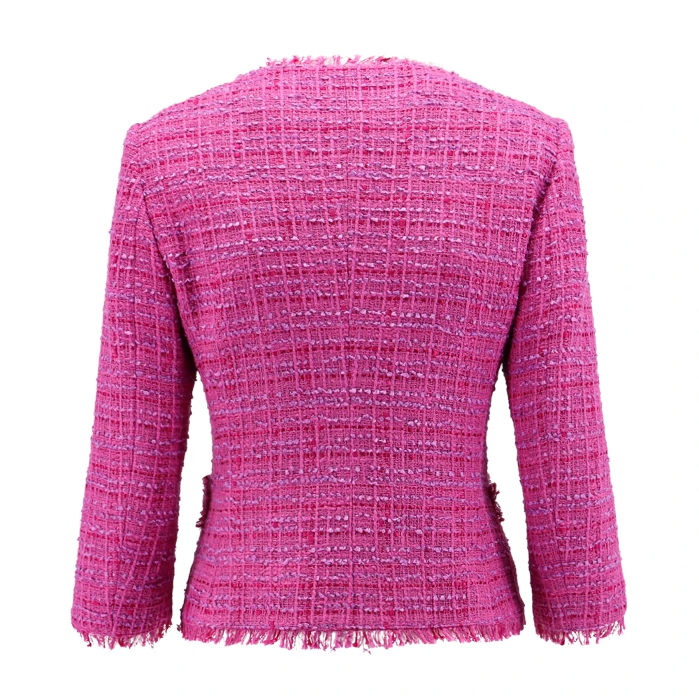 Tagliatore Tweed Jackets Pink Dames