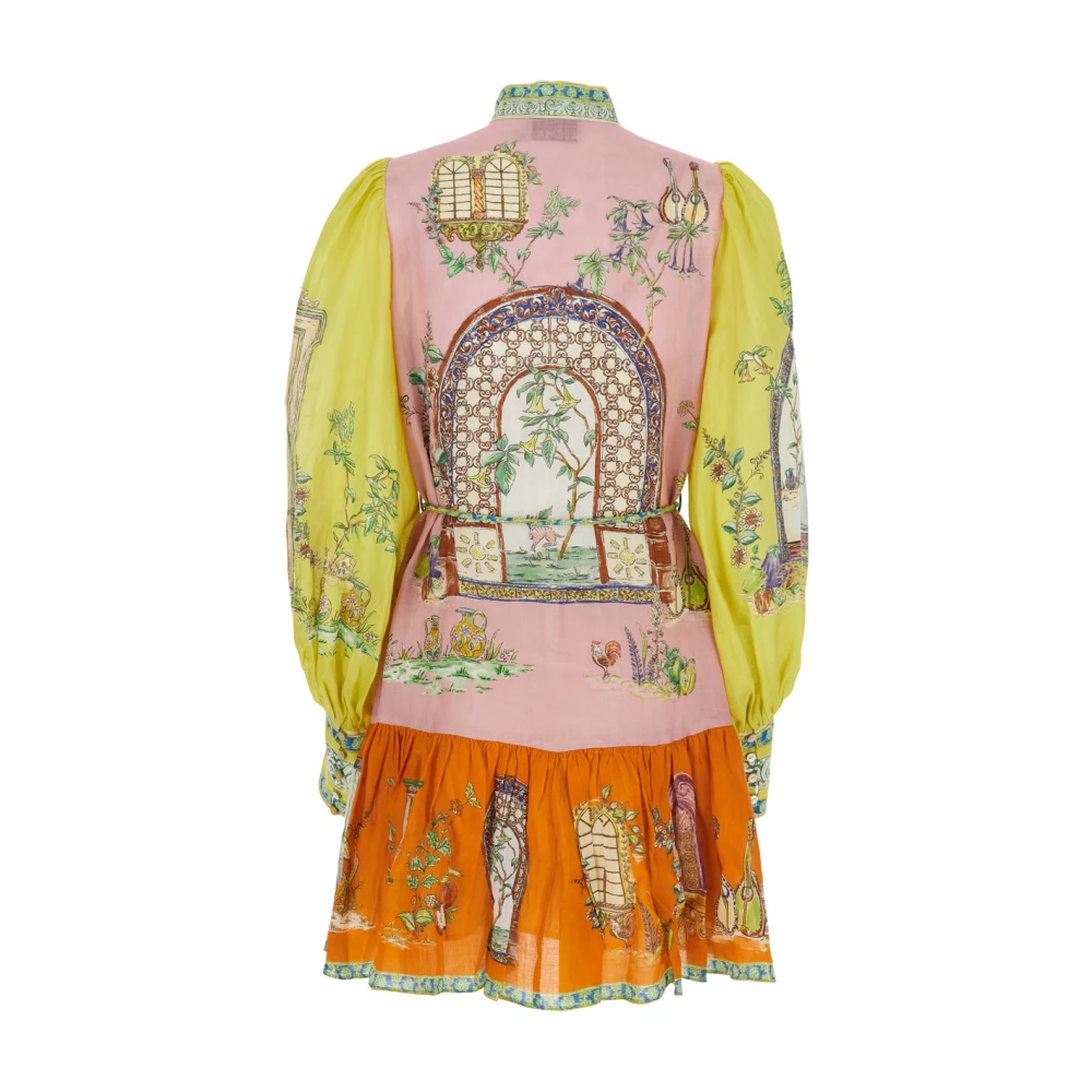 Alemais Multicolor jurk met kleurblok-inzetstukken Multicolor Dames