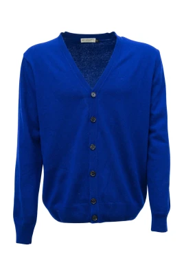 Cardigan con bottoni scollo a V