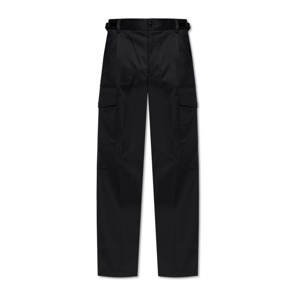 Moncler Hombre Negro Pantalones, Talla: L