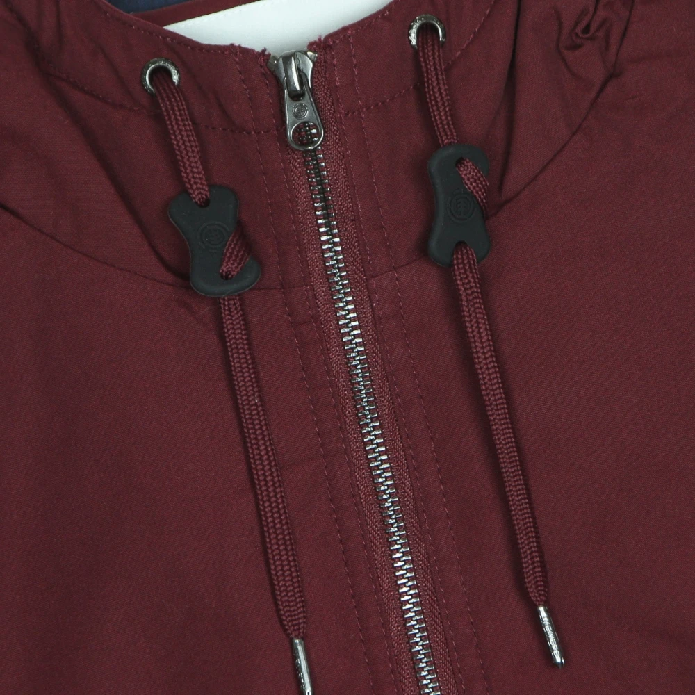 Element Vintage Rode Waterafstotende Jas Red Heren