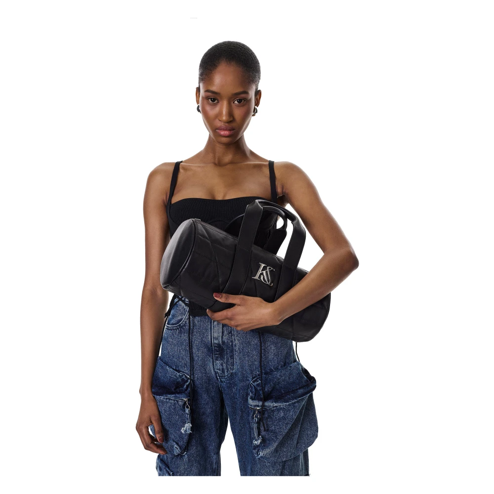 Kazar Studio Zwarte bowlingtas Black Dames