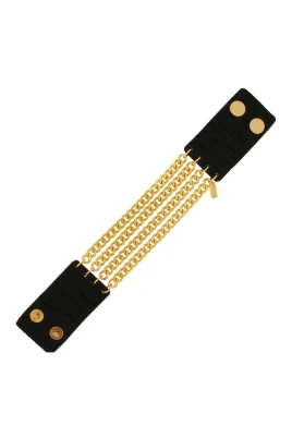 Lyxigt Multi Link Läderarmband