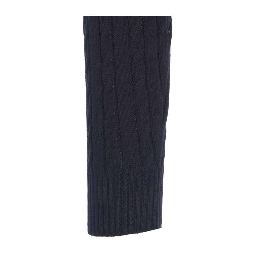 Peuterey Blauwe Kabeltrui Blue Dames