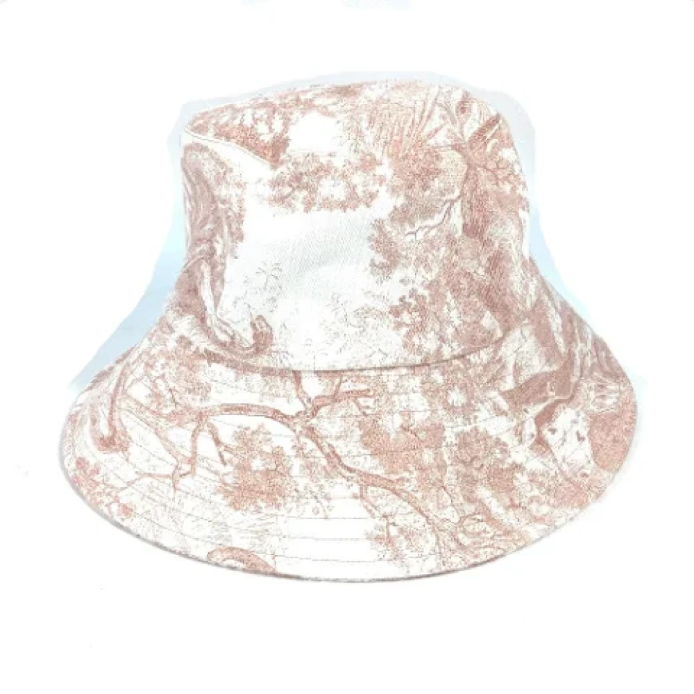 Dior Vintage Pre-owned Cotton hats Pink Dames