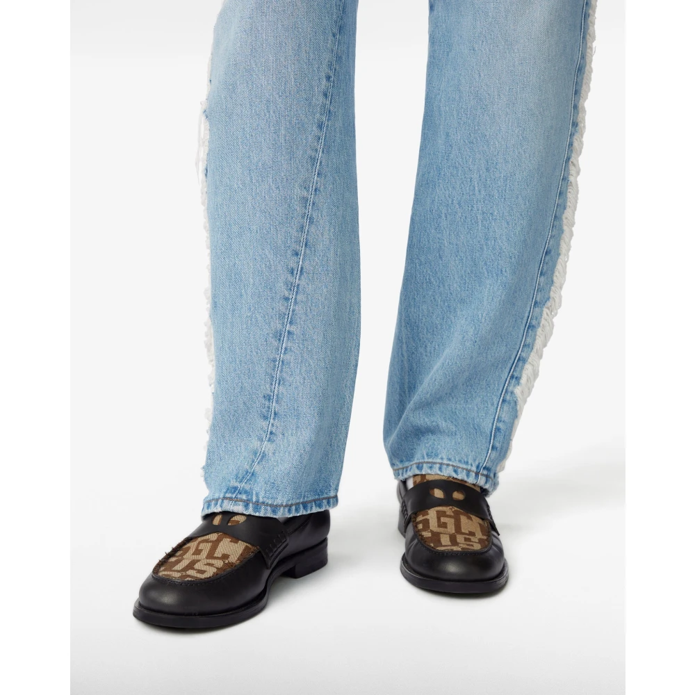GCDS Wirdo Monogram Loafers