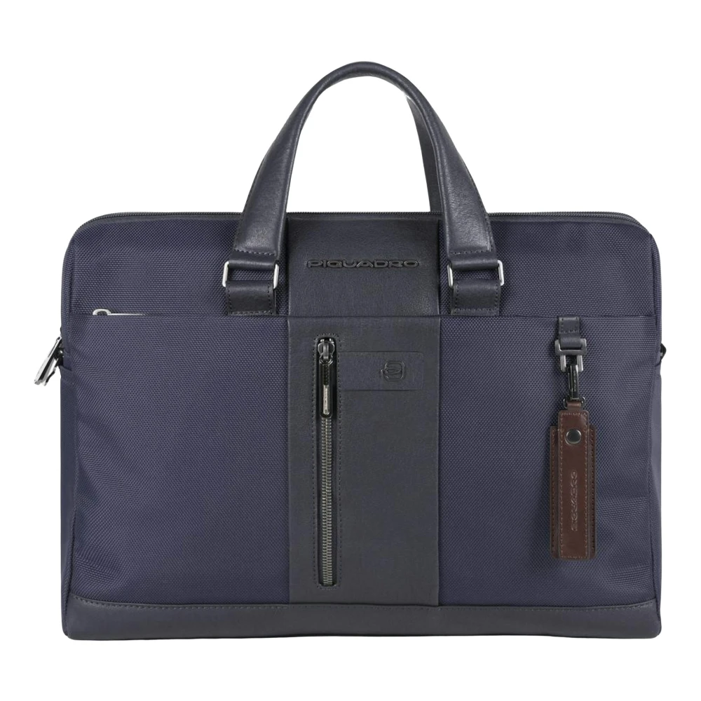 Piquadro Men's Blue Laptop Bags & Cases, One Size, Laptop Bag 15,6"