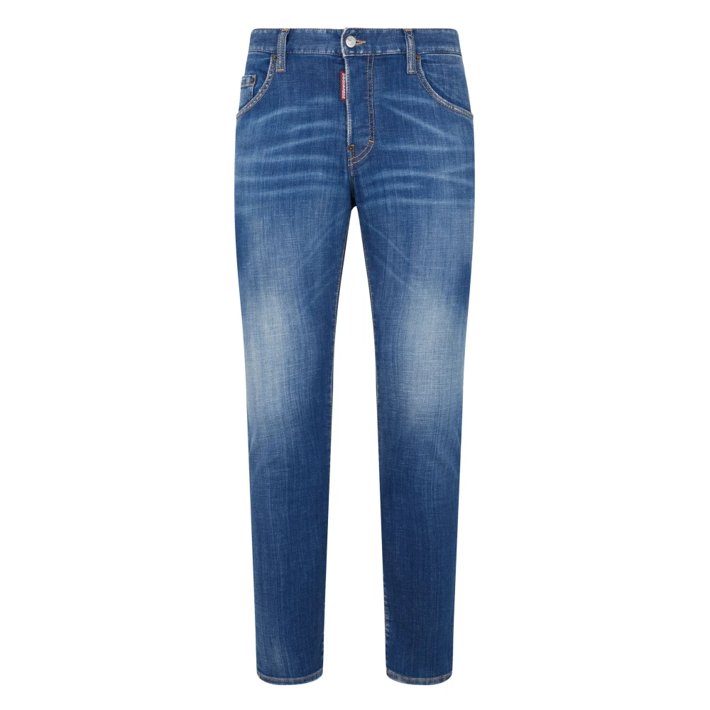 Dsquared2 Indigo Slim-fit Denim Jeans Blue Heren