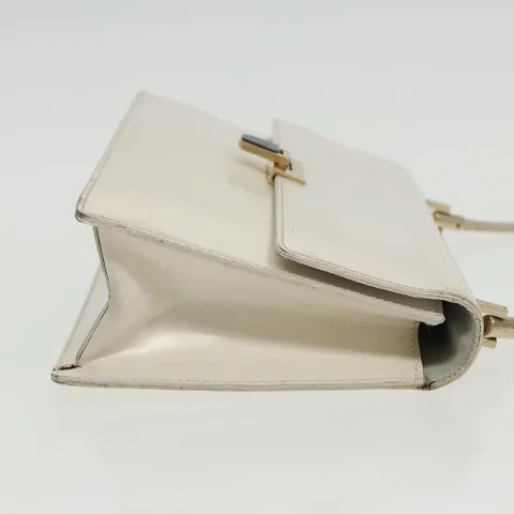 Gucci Vintage Pre-owned Fabric gucci-bags White Dames