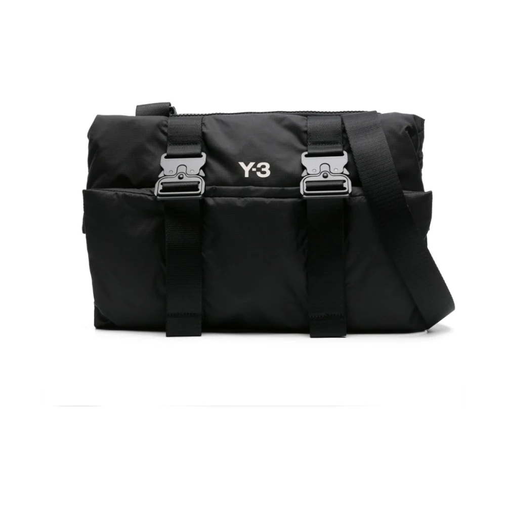 Y-3 Bags Black Heren