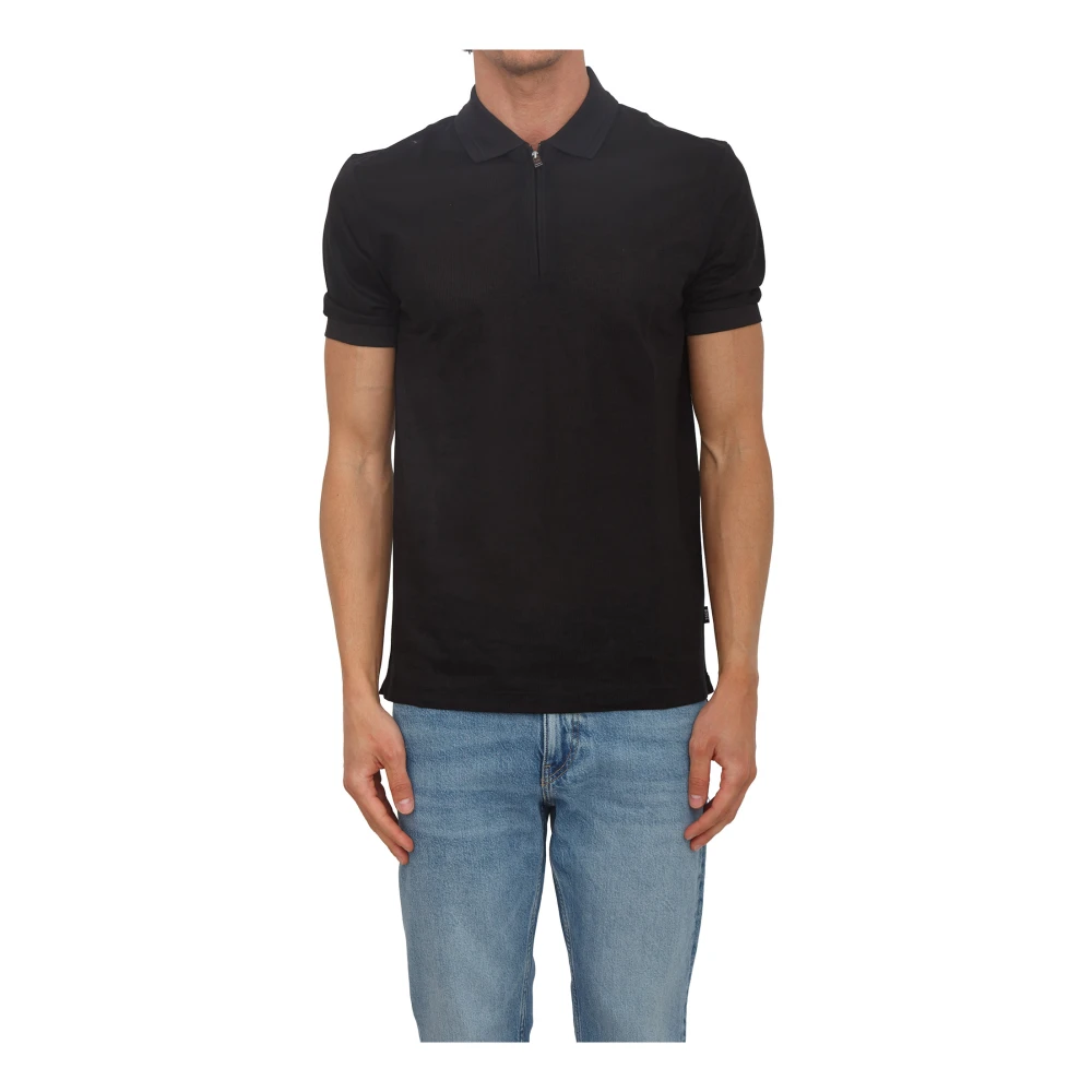 Hugo Men's Black Polo Shirts, S, H-Paras Polo