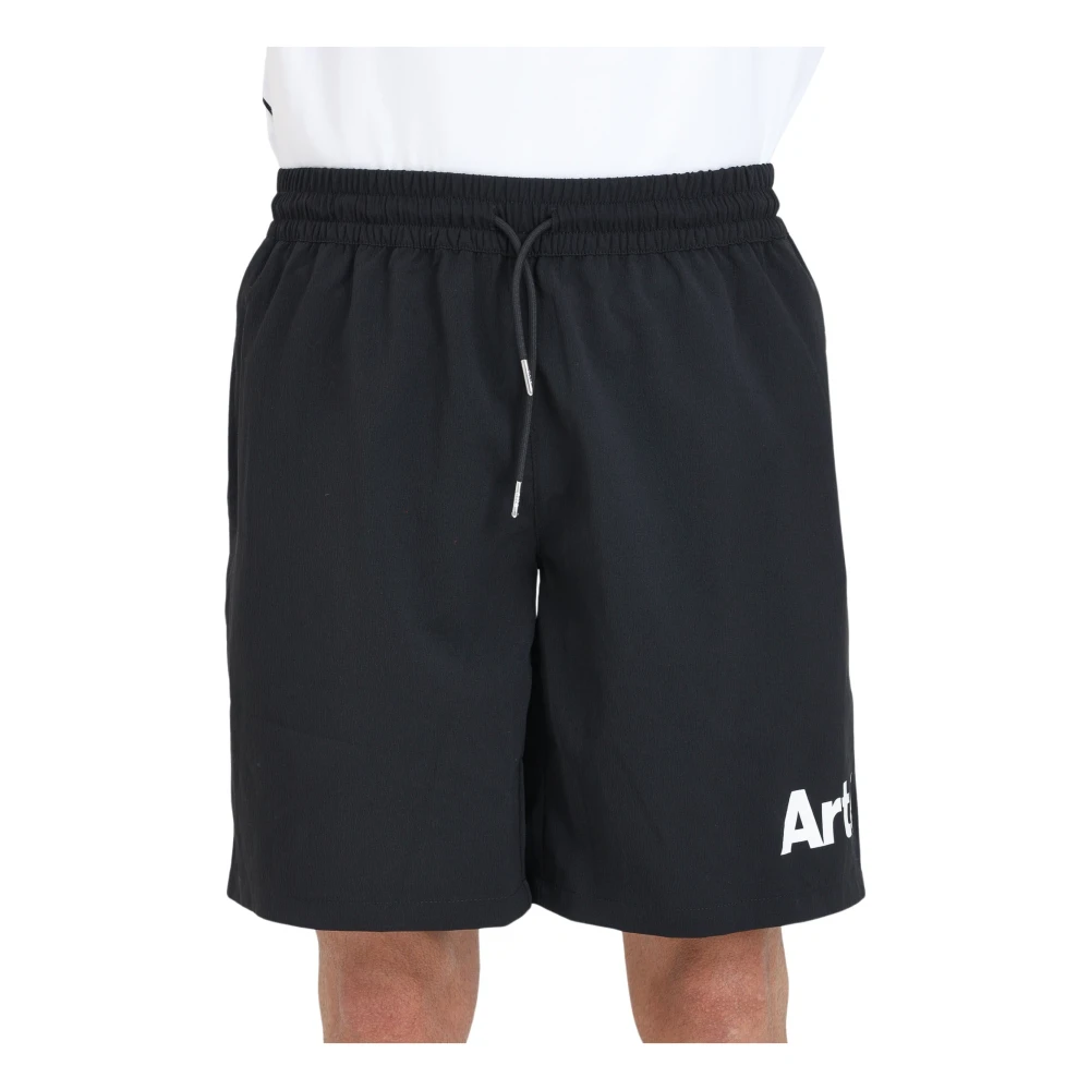 Arte Antwerp Zwarte Shorts met Samuel Logo Black Heren