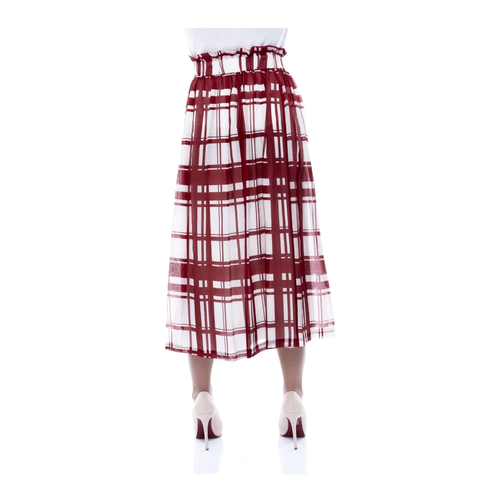 Alpha Studio Jersey Rok White Dames