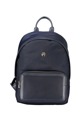 sac-a-dos-bleu-en-polyester-avec-bretelles-reglables