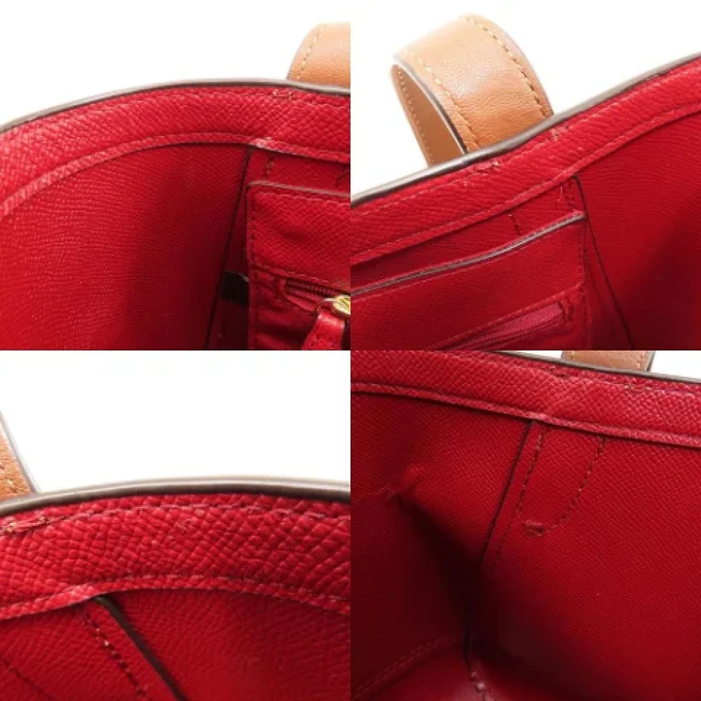 Coach Pre-owned Canvas shoulder-bags Brown Dames
