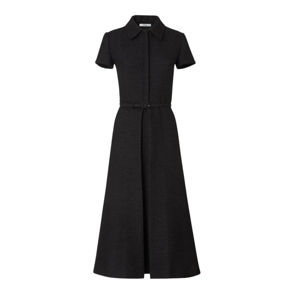 Fendi , Damen, Kleider, Schwarzk, Xs