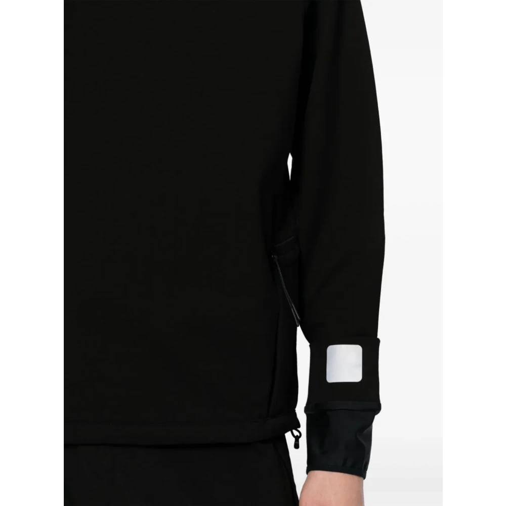 C.P. Company Zwarte Sweatshirt van Stretch Katoen Black Heren