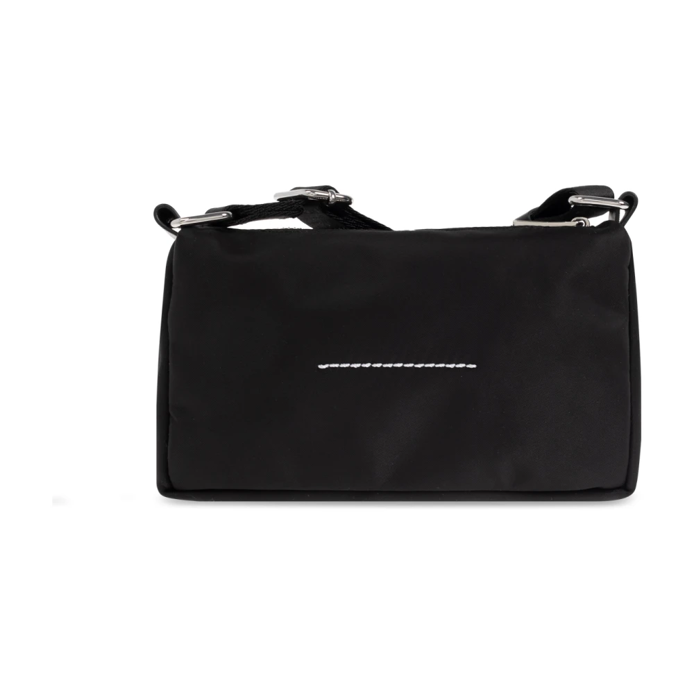 MM6 Maison Margiela Schoudertas met logo Black Heren