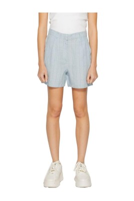 light-blue-linen-summer-shorts