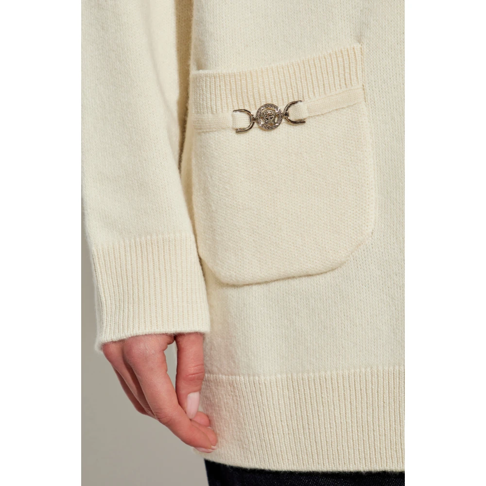 Versace Lange Vest Beige Dames