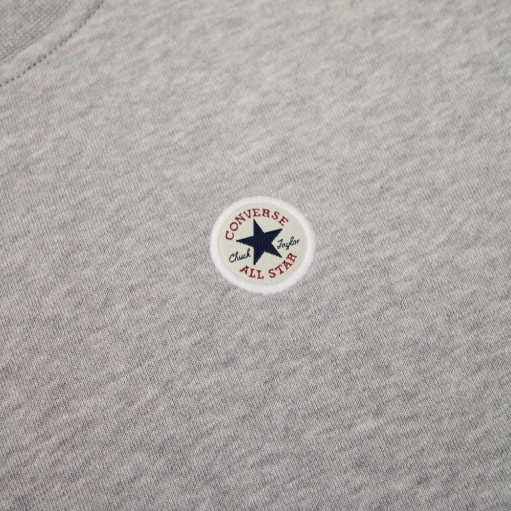 Converse Chuck Crew Light Sweatshirts Gray Dames