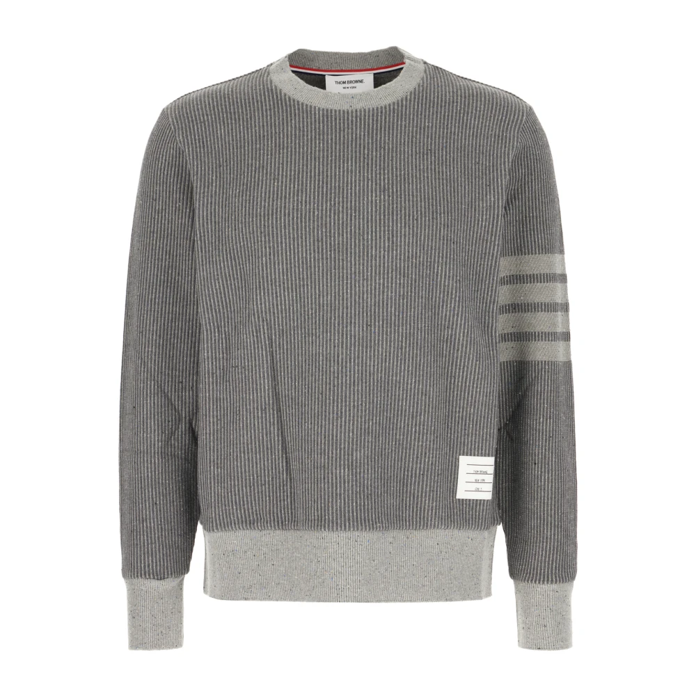 Thom Browne Men's Gray Stylish Knitwear Collection