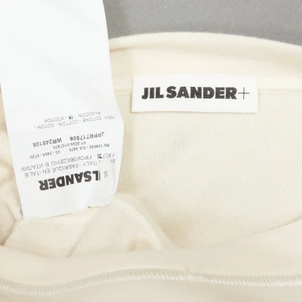 Jil Sander Pre-owned Cotton dresses Beige Dames