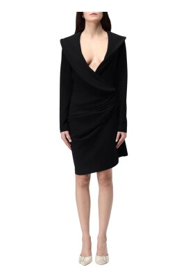 black-draped-mini-dress