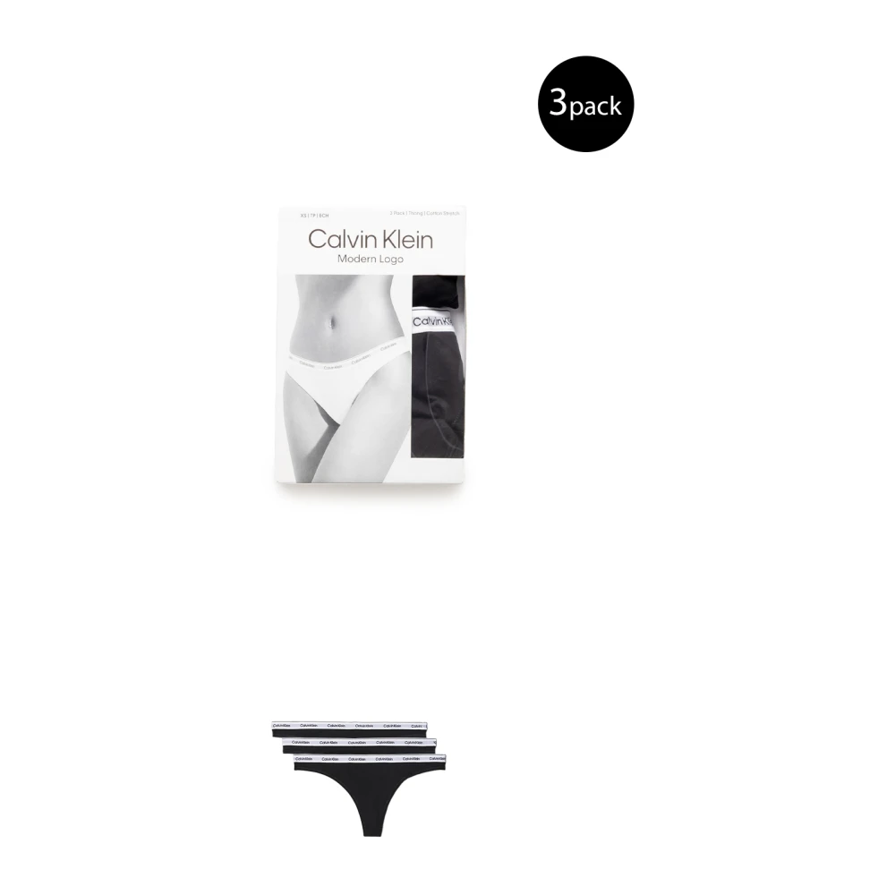 Calvin Klein Damesondergoedset Lente Zomer Collectie Black Dames