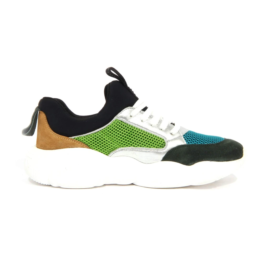 Moschino Multicolor Sneakers, Male, 7 Uk, Teddy Sneaker