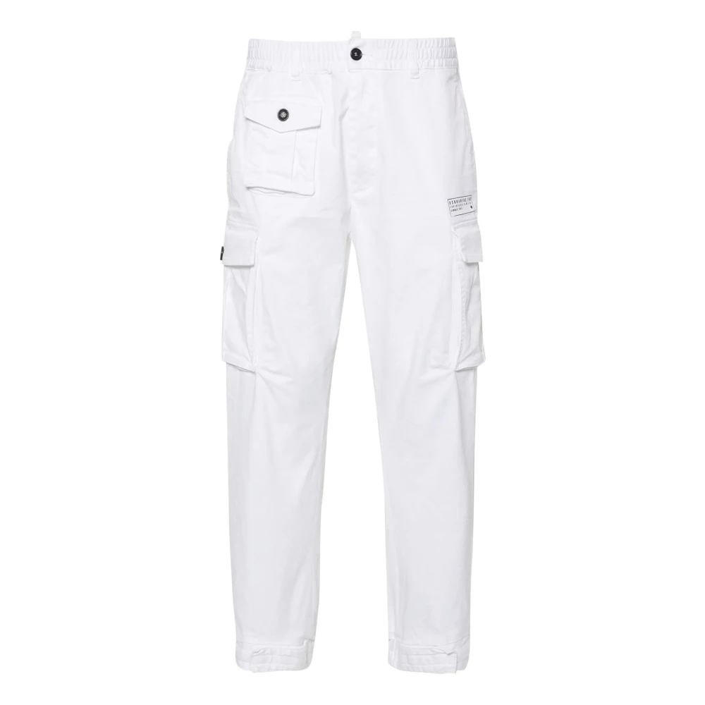 Dsquared2 Trousers White Heren
