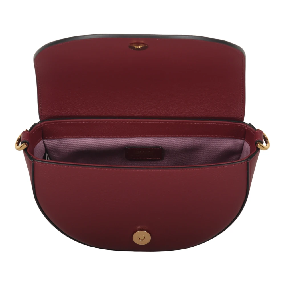 Versace Stijlvolle leren crossbodytas Red Dames