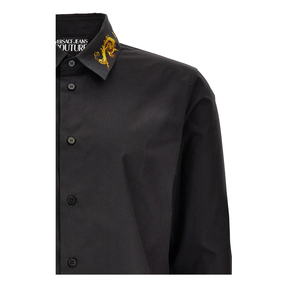 Versace Jeans Couture Overhemden Black Heren