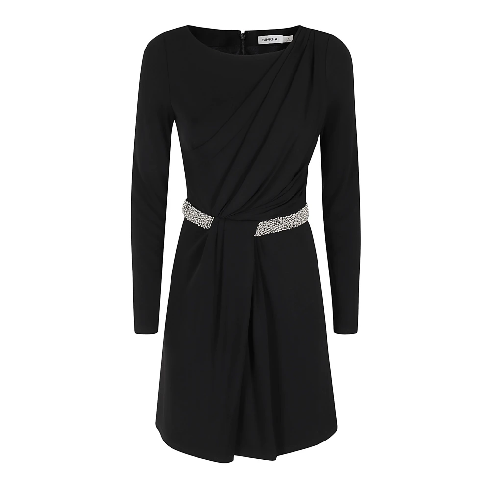 Simkhai Elegante Mini Jurk Black Dames